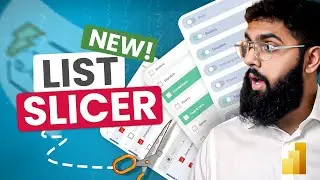 NEW Power BI LIST SLICER! ✔ 3 Designs YOU can CREATE - NO CODE