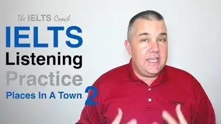 IELTS Listening Practice Places In A Town 2