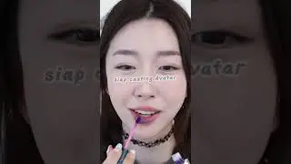 COBAIN PRODUK UNIK COLOR CHANGING LIPGLOSS BIRU TER PIGMENTED !!