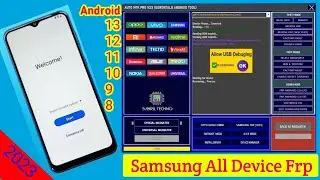 Samsung Android 13 Ui 5.0 | A022F 1 Click Frp Remove Tool | Talk Back Stop | Something Went Wrong