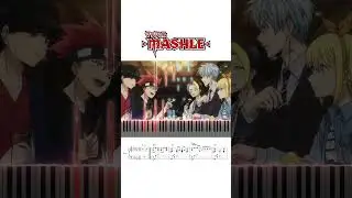 Mashle Ending 1 - Shu Cream Funk (Piano Tutorial + Sheet Music)