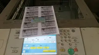 Fotocopy ktp bolak balik selembar jadi banyak canon advance 6275