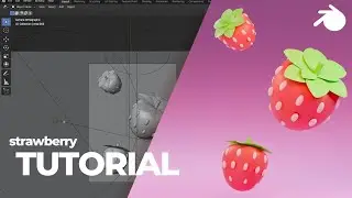 Создаём Клубнику в Blender: Пошаговый Туториал для Начинающих