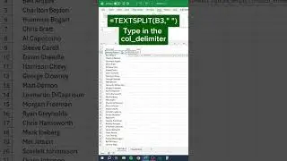 Split Names in Excel Instantly with This Simple Formula! 🚀📋
