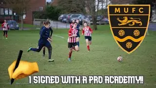 I SIGNED FOR A PROFESSIONAL ACADEMY!!! COMPLETED THE 365 DAY CHALLENGE!!