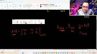 #2 Matrix math | matrix operations | المصفوفات | جمع وطرح المصفوفات