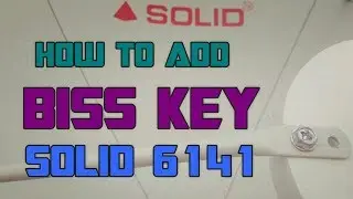 How To Put Biss Key In SOLID 6141 FTA Box | 100% Working