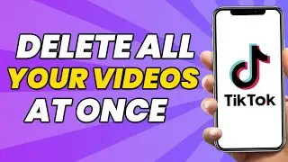 How to Delete All your Tiktok Videos In One Click | Full Guide (2023 UPDATE)