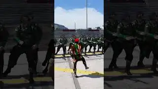 Senam Kopassus Fit! GTA 5 #shorts