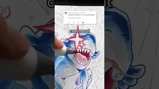 Doodling, But I Can ONLY Draw Your COMMENTS!! 👀🎨 