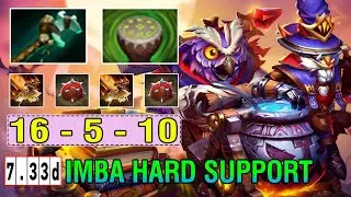 New IMBA [Techies] Hard Support Position5 Crazy 1Min - 1Kill Super OP Dota2 7.33D
