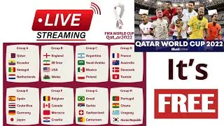 Where to watch all LIVE Matches | FIFA WORLD CUP 