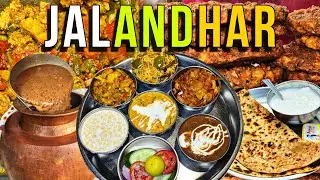 Best Food of JALANDHAR | Famous Food of Jalandhar | Punjab Best FOOD | Paranthe, Sharla, Desi Dhaba