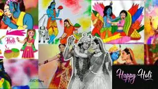 Happy Holi 🥰 2023_New Status 🥀 ❤️ Radhakrishnan 🥳🎉🎈 #holi  _  #Holistatus #shorts #SupriyaMajhi_2003