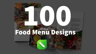 100 New Food Menu Design Download For Corel Draw CDR Files |Sheri Sk|