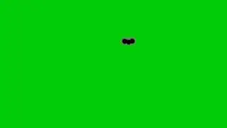 gun bullet holes green screen