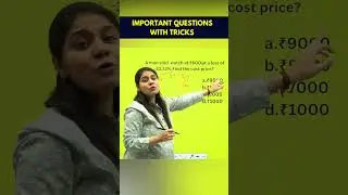 lmportant Questions with tricks#CAT#quant#profitlosstricks #dreammaths