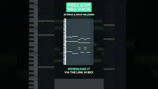 25 Free EDM MIDI Melodies! 