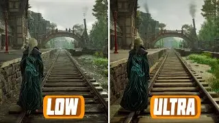 Hogwarts Legacy - Low vs Ultra Graphics Comparison