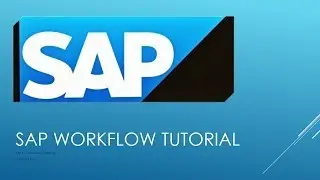 SAP Workflow Training: SAP Workflow Development