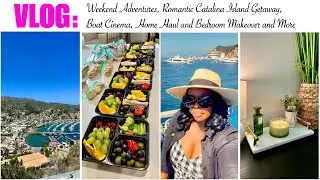 WEEKEND VLOG: Boat Trips, Catalina Island, Home Haul, Bedroom Makeover, and More...
