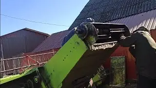 Лопнув вал на жниварці. Міняємо решето. РЕМОНТ комбайна.