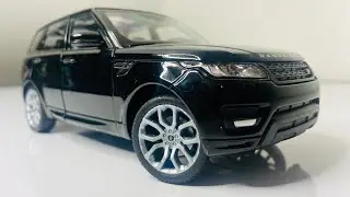 Unboxing Range Rover Sport 1/24 Scale Model | Diecast Model Welly | #ranvitminiatures #rangerover