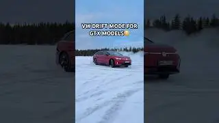 VW's 'drift mode' for ID. GTX-models🔥 