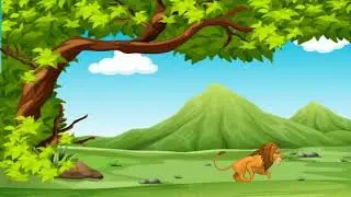 Green Screen animation lion | Animated Lion | Green Screen video |  