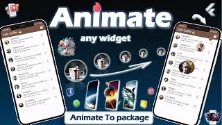 Flutter Animation | Animate widgets in flutter | Animation