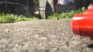 Slow Mo Lego Guy Shot By A Bb Gun