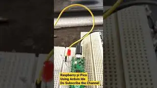 Blink led using Raspberry pi Pico in Arduino ide 