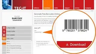 Come creare codici a barre gratis - Online Barcode Generator
