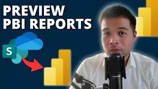 Preview PBIX Files in SharePoint and OneDrive for Business // Basic Usage and Limitations