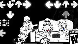 FNF Vs Sans Papyrus undertale  Distrust 3.0 Demo Mod