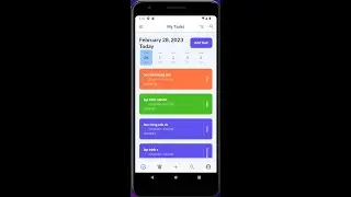 Demo Task Management -  Flutter Firebase CRUD (Create, Read, Update, Delete)