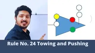 Rule no 24 TOWING AND PUSHING Explained |ROR| |DECK OFFICER| |Navigation| 