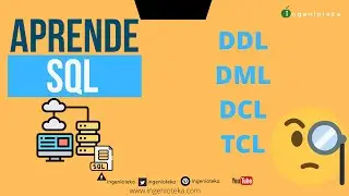 🤖02:  Tipos de comandos SQL ( DDL,DML,DCL y TCL) | 