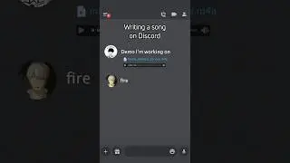 Writing a song on Discord