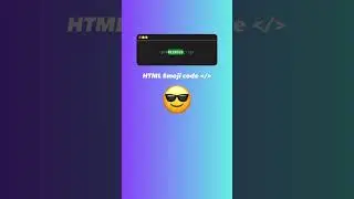emoji in html | how to insert emoji in website HTML | HTML emoji code | insert emoji in HTML