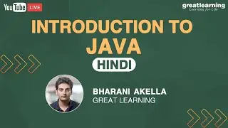 Introduction to Java in Hindi | Live Session | Great Learning