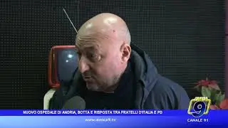 Nuovo ospedale di Andria, botta e risposta tra Fratelli d'Italia e PD