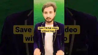 How to save TikTok video without logo/ watermark|| 