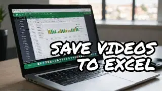 How to Save YouTube Video In Excel Sheet | WebVideo Player Add-Ins In Excel