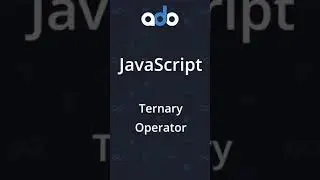 JavaScript Ternary Operator in Less Than One Minute #shorts