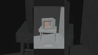 Modeling a TV set in Blender 3D #3dmodeling #3dillustration #b3d #blender3d #3dfurniture