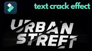 How to Create Text Crack Effect