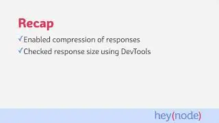 Add Compression to Express in Node.js