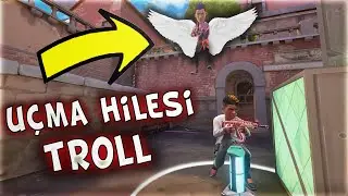MERTCAN'I VALORANT'DA UÇMA HİLESİ İLE TROLLEDİM !