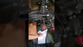 Правильный пуск двигателя квадроцикла на холодную